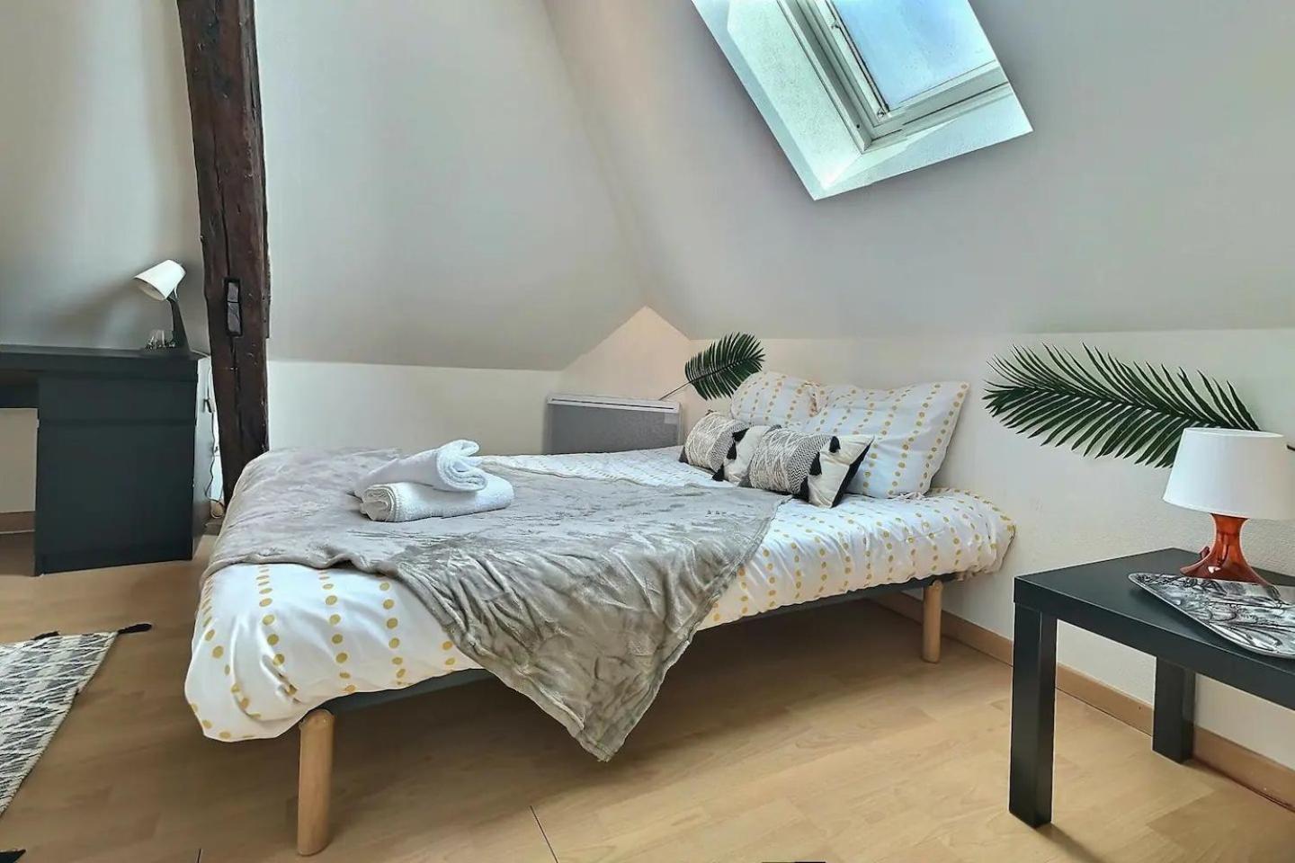 Le Travel - Appartement Equipe Proche Centre Et Yschools Troyes Kültér fotó